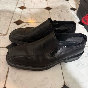 Alfani Men's Black Leather Loafers